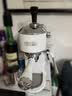 德龙（Delonghi）半自动咖啡机家用小型 意式15Bar泵压冷萃咖啡 软触屏手动奶泡自动停流金属机身 吉拉朵系列 EC890 .W氧气白 即时加热 自动关机 专业蒸汽细杆拉花 实拍图