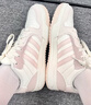 adidas ENTRAP美式校园风运动少年感复古篮球风板鞋男女阿迪达斯   白色/粉色   38.5 实拍图