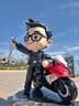 玻璃钢卡通雕塑定制公仔现货彩绘人物模型商场美陈摆件生产厂家 咨询客服来图定制 定制款式一 实拍图