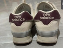 NEW BALANCE女鞋复古夏季轻便耐磨百搭休闲运动慢跑鞋574系列WL574RCF 40 实拍图