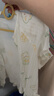 爱贝迪拉婴儿衣服夏季薄款新生婴幼儿睡衣外出男女宝宝空调短袖夏装连体衣 实拍图