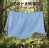 海澜之家（HLA）7A空调被夏凉被子春秋夏季凉感被芯深睡控温被宿舍单人200x230cm 月白蓝【凉感面料 赠收纳袋】 180*200cm 【7A抗菌 无需被套可机洗】 实拍图