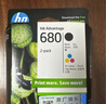 惠普（HP）680原装彩色双支装墨盒 适用hp 2138/2677/3636/3638/3838/3776/3777/3778/4678/5078/5088打印机 实拍图
