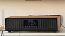 山水（SANSUI）N11家庭ktv音响套装家用卡拉ok一体机连接电视桌面专业唱歌k歌专用音响大功率高音质蓝牙音箱 木纹 实拍图