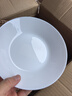 宜家（IKEA）OFTAST奥夫塔耐热餐盘菜盘碗碟西餐盘骨碟家用套装餐具 白色上菜碗23cm 实拍图