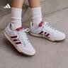 adidas COURTBEAT场下休闲篮球风板鞋男女阿迪达斯官方轻运动   白色/沙棕粉   36.5 实拍图