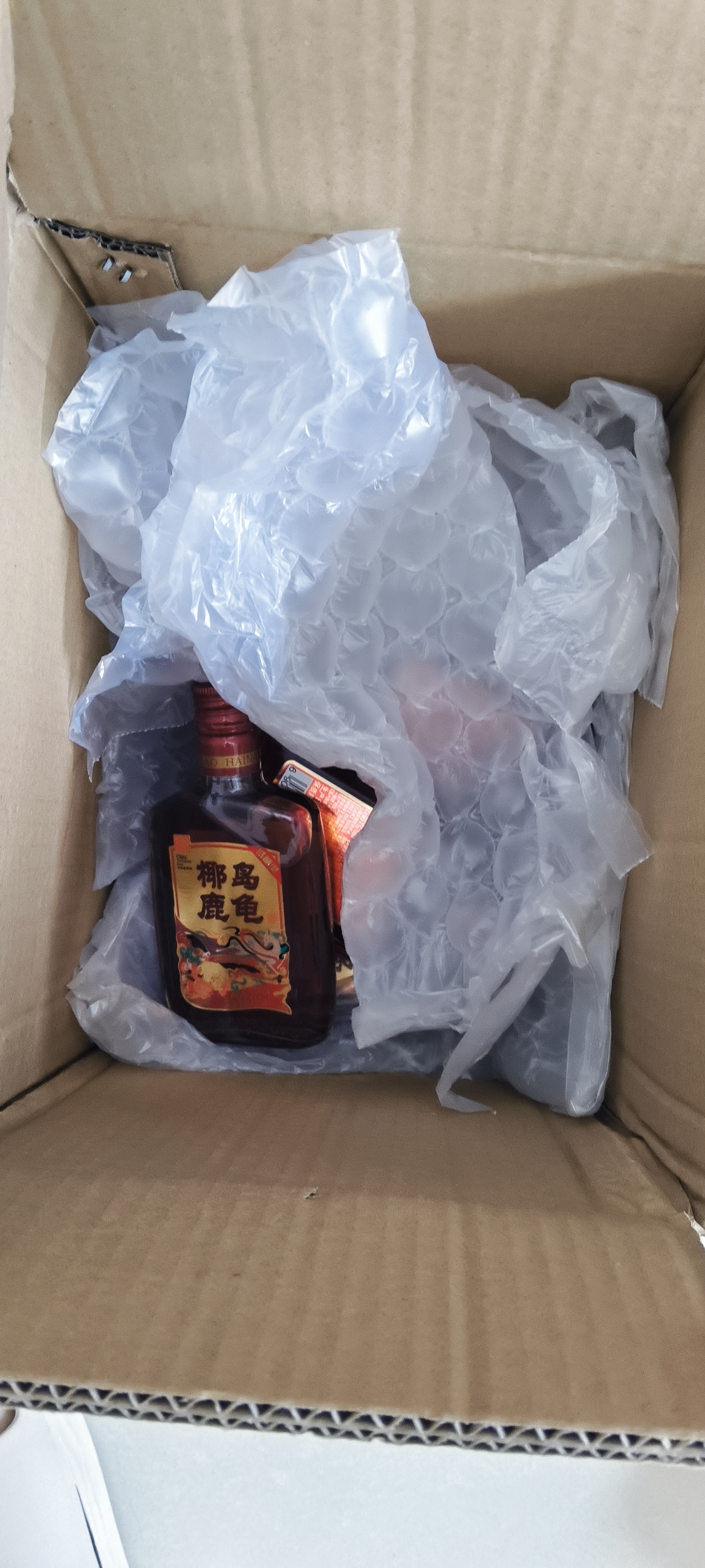 椰岛（YEDAO）鹿龟酒33度(佳品)135ml*6 中华老字号非遗技艺低糖 实拍图