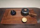 京东京造 茶盘茶托 家功夫茶盘整套茶具套装茶托盘天悦仿花梨木纹茶盘 实拍图