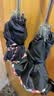 天堂伞 加大雨伞三折 经典商务伞格纹10骨加大雨伞男女 藏青 实拍图