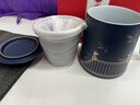 上新了文创 故宫泡茶杯 陶瓷杯茶水分离杯喝水杯办公室 送领导长辈生日礼物 祥瑞380ml（蓝色） 实拍图