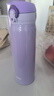 膳魔师（THERMOS）保温杯500ml大容量男女士儿童不锈钢保温保冷水杯子JNL-503 PPL 实拍图