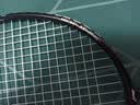 李宁（LI-NING）羽毛球拍雷霆小钢炮全碳素进攻型超轻高磅单拍黑色4U 已穿线 实拍图