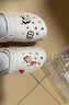 卡骆驰（CROCS）白鹿同款经典云朵洞洞鞋时尚百搭女鞋花园鞋|206750 葡萄冰-5DK(含智必星) 38 (240mm) 实拍图