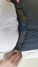 铂士顿保罗皮带男真牛皮腰带无牙自动扣内穿高档十大品牌腰带送老公生日礼物 蓝色 默认115长度 实拍图