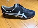Onitsuka Tiger鬼塚虎德训懒人鞋男女 懒人运动休闲鞋TOKUTEN SLIP-ON 黑色 41.5 实拍图