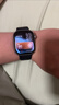 Apple/苹果 Watch S11 智能手表GPS+蜂窝款42毫米深空灰色铝金属表壳黑色运动型表带M/L MF964CH/B 实拍图