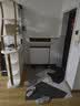 澳之音 超薄实木鞋柜15cm轻奢入户门厅玄关柜家用门口翻斗式窄鞋柜 110*12.9cm/胡桃色+亮光岩板 - 实拍图