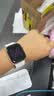 Apple/苹果 Watch S11 智能手表GPS款42毫米玫瑰金色铝金属表壳淡桃粉色运动型表带S/M MEUN4CH/B 实拍图