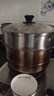 美厨（MAXCOOK）三层蒸锅28CM 不锈钢蒸锅加厚复底蒸煮两用 燃气电磁炉通用 实拍图