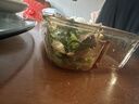 希乐扣玻璃饭盒上班族带饭 微波炉可加热餐盒便当盒大容量保鲜盒 长三隔 实拍图