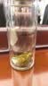 希诺双层玻璃杯男家用商务办公泡茶杯子过滤车载水杯XN-9301 265mL 实拍图