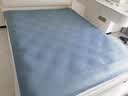 LOVO罗莱家纺 A类 头层牛皮 牛皮席凉席 双人 单席 蓝色 150*200 实拍图