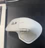 罗技（Logitech）大师系列 MX Master 4 高性能无线蓝牙鼠标  办公鼠标 静音鼠标  升级款 浅灰 带无线接收器 实拍图
