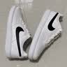 耐克男子透气平底运动鞋板鞋NIKE COURT VISION LOW DH2987 101白色/黑/白色 41 实拍图