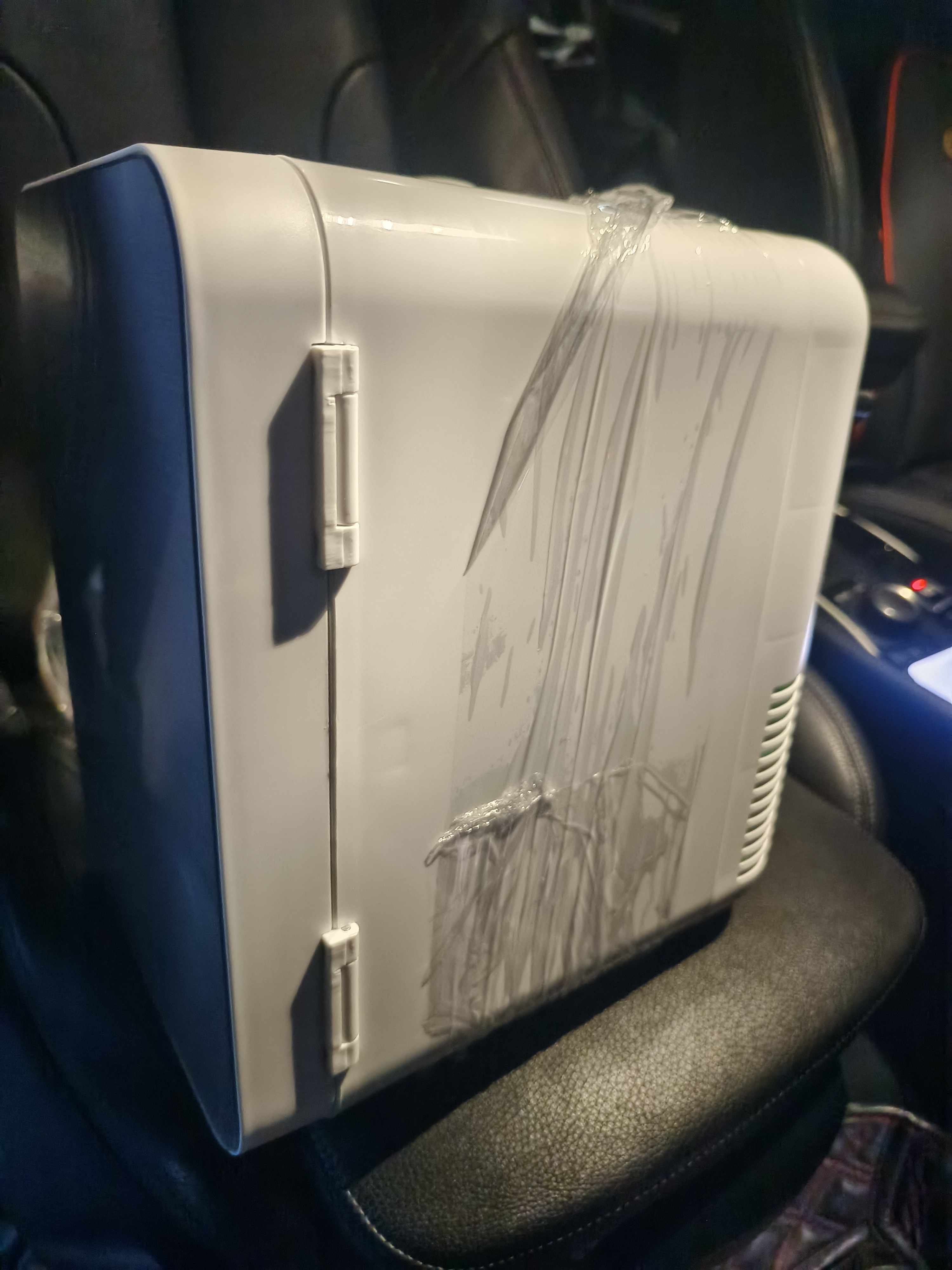 美的（Midea）小冰箱车载冰箱5L车家两用学生宿舍办公室储奶饮料冷藏加热冰箱 实拍图