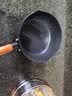川岛屋 日式全黑木柄雪平锅小锅煮奶锅泡面锅平底不粘锅婴儿辅食锅 【蒸笼套装】雪平锅+盖+蒸笼 20cm 实拍图