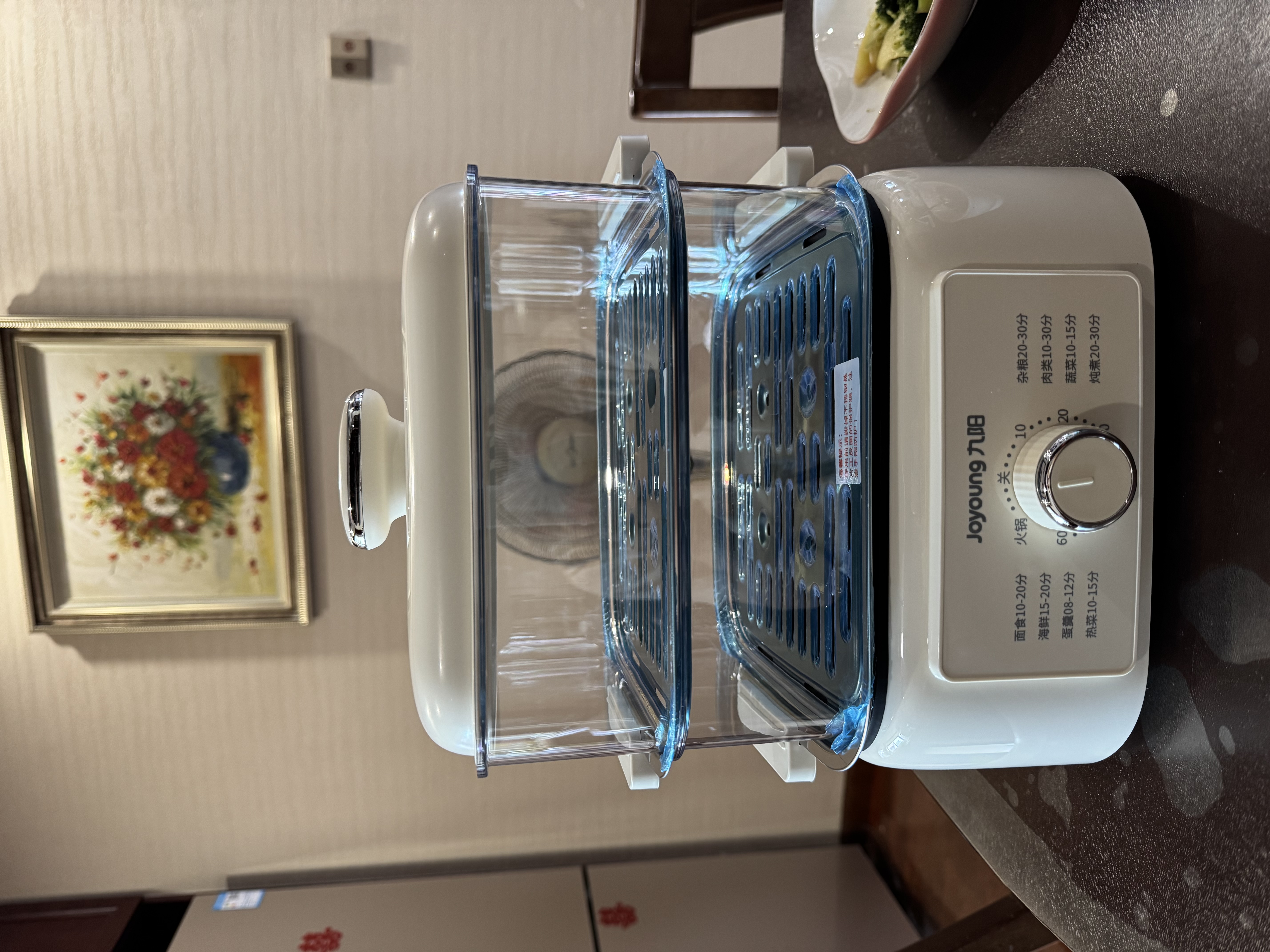 九阳（Joyoung）电蒸锅电煮锅电火锅多功能锅家用电锅蒸包子蒸螃蟹锅电热锅三层大容量多用途锅GZ175 实拍图