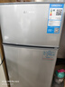 志高双门冰箱小型出租房宿舍双开门冷藏冷冻一级能效家用大容量办公室电冰箱二门微霜 【净化去味】76L银色【高效保鲜 铜管速冷】 实拍图