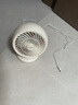 海尔（Haier） 统帅空气循环扇电风扇台扇小风扇涡轮扇家用节能风扇台式壁挂音轻定时摇头办公学生宿舍桌面风扇 【充电夜灯】顶配款LSF-CL101(W) 实拍图
