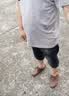 耐克NIKE男子短袖T恤运动宽松休闲透气圆领运动上衣AR5005-066灰2XL 实拍图
