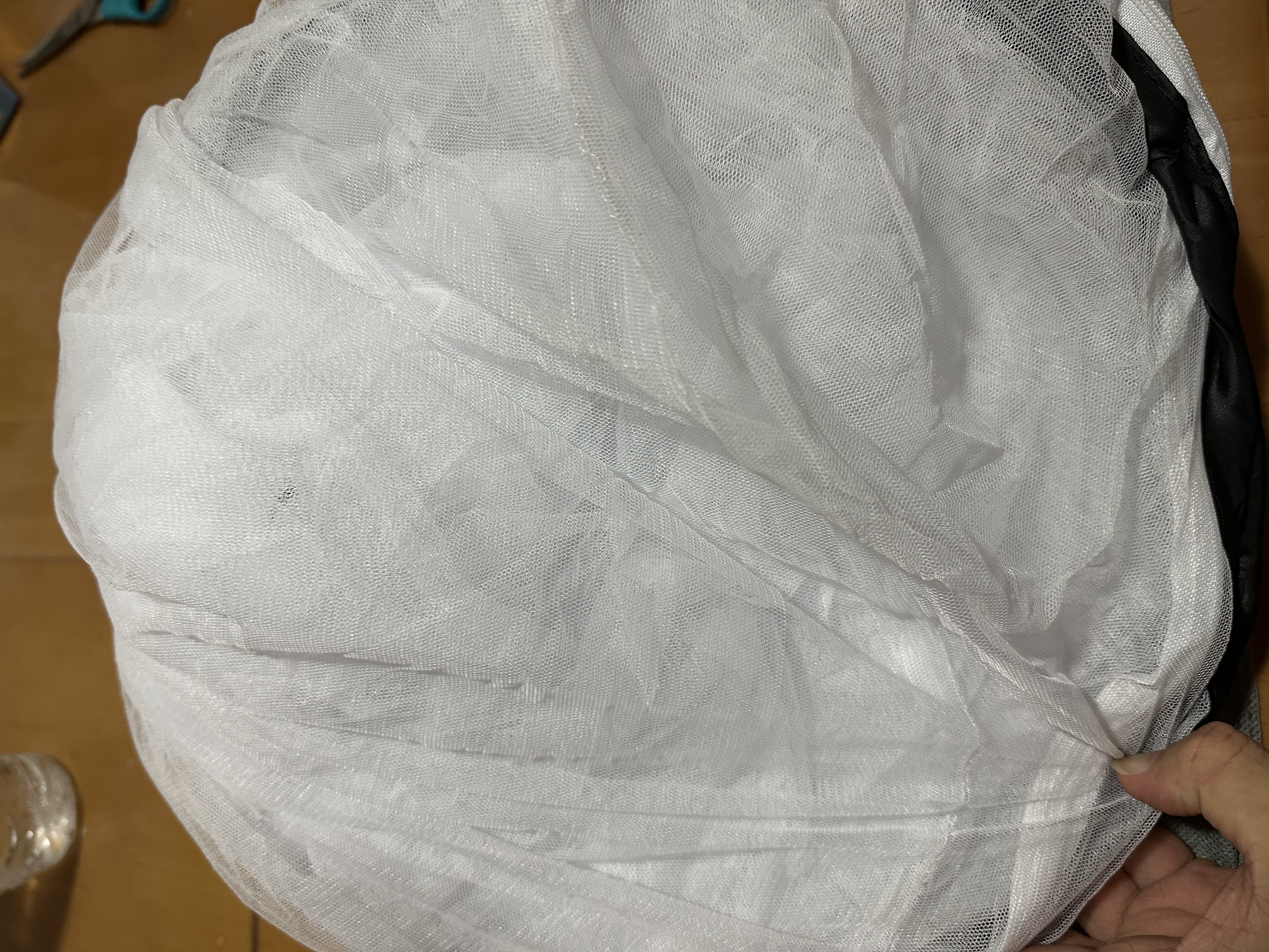 OSKV单人蚊帐可折叠免安装便携学生全身蚊帐可放行李箱宿舍上下铺床帘 白色/升级加固免安装 200cm*80cm*56cm 【送收纳袋】 实拍图