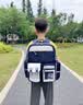 迪士尼（Disney）儿童书包小学生男孩护脊护肩减压3-6年级4轻便5大容量男童 【护脊多口袋】藏灰（1-4年级） 实拍图
