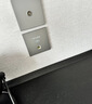 普联（TP-LINK）无线AP面板AX1500双频千兆WiFi6路由器 可组全屋WiFi套装 银色薄款易展版 实拍图