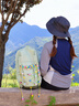 迪卡侬登山包徒步背包双肩包NH100书包学生城市轻户外旅行出差通勤背包 牛油果绿-20L 实拍图