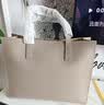 卡里普斯（CALYPSO）礼物手提包真皮大包通勤新款女士电脑包公文包商务女包简约大气 卡其色 小版 实拍图