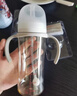 贝亲（Pigeon）自然离乳 PPSU重力球吸管双把手奶瓶 330mL 12月+ AA253 实拍图