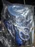 HOUYA宠物清洁4件套猫咪狗狗指甲剪刀撸猫手套洗澡开结毛梳子宠物用品 实拍图