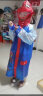 迪士尼儿童雨衣雨披男童书包位幼儿小学生雨衣 19173蜘蛛侠XL码 实拍图