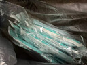 贸正一次性口罩 防粉尘花粉柳絮灰尘防护面罩 夏季轻薄透气100只 蓝色 实拍图