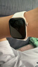 Apple/苹果WatchS11智能手表GPS款46毫米玫瑰金色铝金属表壳淡桃粉色运动型表带S/M-联通补贴 实拍图