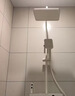 九牧优选淋浴花洒套装钢琴按键恒温增压喷头家用浴室卫生间手持淋雨器 【FF1-8003】方管奶白色-3D水感按摩冷热款 花洒套装 实拍图