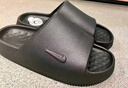耐克（NIKE）26年夏季新款CALM SLIDE 2.0男子百搭舒适简约抓地稳固支撑拖鞋 IB0183-001 42.5 实拍图