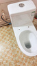 松鲸 卫浴家用马桶坐便器大冲力超漩虹吸式静音连体座便器小户型马桶 直冲型【大冲力】300坑距 实拍图