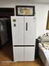松下（Panasonic）575升超薄嵌入式冰箱NR-JW58CMA/JW58CMB 十字对开门 臻材保鲜宽幅变温双循环纳诺怡X特价瑕疵机 NR-JW58CMA磨砂白【575L】特价瑕疵机 实拍图