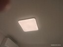 欧普照明（OPPLE）全光谱护眼吸顶灯卧室灯智能LED照明灯具简约现代快装圆形 实拍图
