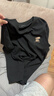 JEANSWEST LIFE真维斯华夫格短袖t恤男2026新款重磅高级上衣夏季宽松透气打底衫 实拍图